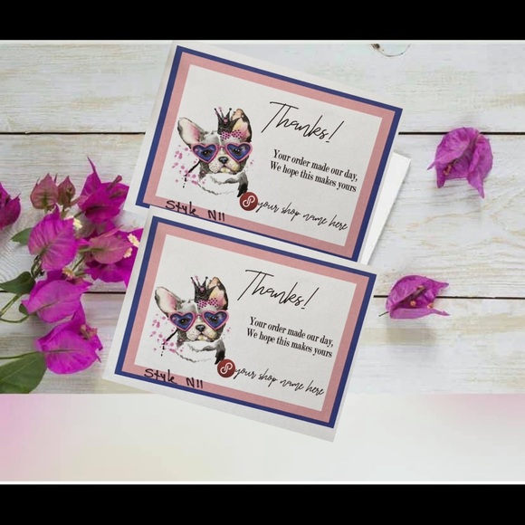 New Thank you cards, Posh seller shipping supplies - Picture 5 of 8